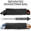 image:imageBAGSMART 6 Set 4 Set2 Set Compression Packing Cubes for Travel Lightweight Luggage Organizer Bags Durable Space Saver Bags Travel EssentialsMidnight Black