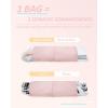 image:imageBAGSMART 6 Set 4 Set2 Set Compression Packing Cubes for Travel Lightweight Luggage Organizer Bags Durable Space Saver Bags Travel EssentialsMixBlush Sky