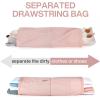 image:imageBAGSMART 6 Set 4 Set2 Set Compression Packing Cubes for Travel Lightweight Luggage Organizer Bags Durable Space Saver Bags Travel EssentialsPink