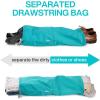 image:imageBAGSMART 6 Set 4 Set2 Set Compression Packing Cubes for Travel Lightweight Luggage Organizer Bags Durable Space Saver Bags Travel EssentialsProcess Cyan