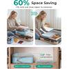 image:imageBAGSMART 6 Set 4 Set2 Set Compression Packing Cubes for Travel Lightweight Luggage Organizer Bags Durable Space Saver Bags Travel EssentialsStarlight Bluen