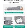 image:imageBAGSMART 6 Set 4 Set2 Set Compression Packing Cubes for Travel Lightweight Luggage Organizer Bags Durable Space Saver Bags Travel EssentialsStorm Front Grey