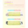 image:imageBAGSMART 6 Set 4 Set2 Set Compression Packing Cubes for Travel Lightweight Luggage Organizer Bags Durable Space Saver Bags Travel EssentialsSunray Yellow