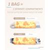 image:imageBAGSMART 6 Set 4 Set2 Set Compression Packing Cubes for Travel Lightweight Luggage Organizer Bags Durable Space Saver Bags Travel EssentialsTiedye Sunset