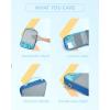 image:imageBAGSMART 6 Set 4 Set2 Set Compression Packing Cubes for Travel Lightweight Luggage Organizer Bags Durable Space Saver Bags Travel EssentialsTiedyed Sea