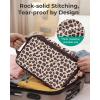 image:imageBAGSMART 6 Set 4 Set2 Set Compression Packing Cubes for Travel Lightweight Luggage Organizer Bags Durable Space Saver Bags Travel EssentialsTwilight Leopard