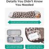 image:imageBAGSMART 6 Set 4 Set2 Set Compression Packing Cubes for Travel Lightweight Luggage Organizer Bags Durable Space Saver Bags Travel EssentialsTwilight Leopard