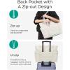 image:imageBAGSMART Crush Tote Bag for Women 20L Puffer Work Tote with Zipper Travel Essentials Quilted Nurse Hospital BagBeige