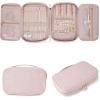 image:imageBAGSMART Jewelry Organizer Case Large Travel Jewelry Storage Bag for Necklace Earrings Rings Bracelet Soft PinkSoft Pink