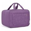 image:imageBAGSMART Toiletry Bag Travel Bag with Hanging Hook Waterresistant Makeup Cosmetic Bag Travel Organizer for Accessories Shampoo Fullsize Container Toiletries Black MediumPurple