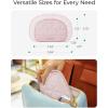 image:imageBAGSMART Travel Jewelry Case Jewelry Organizer Storage Roll Rings Necklaces Earrings Bracelets Brooches Watch Large Portable Light PinkALight Pink