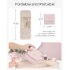 image:imageBAGSMART Travel Jewelry Organizer Case Foldable Jewelry Roll for Necklaces Earrings JourneyRings Bracelets Brooches Portable PinkBPink