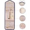 image:imageBAGSMART Travel Jewelry Organizer Case Foldable Small Jewelry Roll for Journey Rings Necklaces Earrings BraceletsMiniSoft PinkSmokey Blue