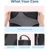 image:imageBAGSMART Compression Packing Cubes for Travel Compressible Luggage Organizer for Cruise Ship Lightweight Travel Essentials 6Pack 1L2M2S1Shoe BagBlack