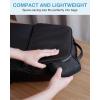 image:imageBAGSMART Cord Organizer Travel Cable Organizer Bag Tech Electronic Organizer Travel Case Travel Essentials for Charger Cable Phone Flash drive Single Layer  BlackSingle Layer Black