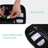 image:imageBAGSMART Electronics Organizer Travel Case Cable Charger Cord Tech Organizer Pouch for Phone Charger Accessories BlackBlack