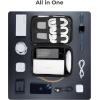 image:imageBAGSMART Electronics Organizer Travel Case Cord Organizer Travel Cable Bag for Tech Accessories Black