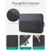 image:imageBAGSMART Electronics Travel Organizer Case for 102 Inch Tablets Tech Pouch Essentials for Power Bank SD Cards Cord and Cable Storage Bag BlackBlack