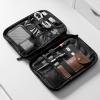 image:imageBAGSMART Large Electronics Travel Organizer Case Tech Accessories Cord Storage Bag for Phone Power Bank SD Card Cables BlackBlack