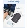 image:imageBAGSMART Small Travel Cable Organizer Tech Organizer for Charger Phone BlackBlack