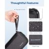 image:imageBAGSMART Small Travel Cable Organizer Tech Organizer for Charger Phone BlackBlack