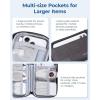 image:imageBAGSMART Small Travel Cable Organizer Tech Organizer for Charger Phone BlackBlack