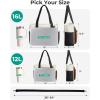 image:imageBAGSMART Tote Bag for Women Work Puffy Travel Tote Handbag Gift for Teacher amp Nurse  Medium13 laptop w 30oz cup holder Large156 laptop w 40oz cup holder For campus work mothers day giftsGforest Green