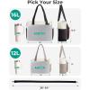 image:imageBAGSMART Tote Bag for Women Work Puffy Travel Tote Handbag Gift for Teacher amp Nurse  Medium13 laptop w 30oz cup holder Large156 laptop w 40oz cup holder For campus work mothers day giftsEdark Pink