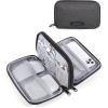 image:imageBAGSMART Electronics Organizer Travel Case Cable Charger Cord Tech Organizer Pouch for Phone Charger Accessories Black01Black