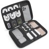 image:imageBAGSMART Electronics Travel Organizer Case for 102 Inch Tablets Tech Pouch Essentials for Power Bank SD Cards Cord and Cable Storage Bag BlackBlack