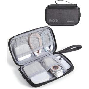 image:imageBAGSMART Small Travel Cable Organizer Tech Organizer for Charger Phone BlackBlack