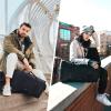 image:imageBAGSMART Black 40L Travel Duffle Bag with Shoes Compartment Carry On Weekender Overnight Bag for Men Women