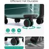 image:imageBAGSMART Carry On Luggage 19 L x14 W x9 H Airline Approved with Spinner Wheels Lightweight 20 Inch Luggage with TSA Lock Expandable Hard Shell Carry On Suitcases for Men Women Royal BluePine Green