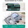 image:imageBAGSMART Carry On Luggage 19 L x14 W x9 H Airline Approved with Spinner Wheels Lightweight 20 Inch Luggage with TSA Lock Expandable Hard Shell Carry On Suitcases for Men Women Royal BluePine Green