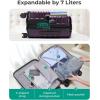 image:imageBAGSMART Carry On Luggage 19 L x14 W x9 H Airline Approved with Spinner Wheels Lightweight 20 Inch Luggage with TSA Lock Expandable Hard Shell Carry On Suitcases for Men Women Royal BluePurple