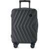 image:imageBAGSMART Carry On Luggage 22x14x9 Airline Approved PC Hardside Suitcase 20 Inch Carryon with Spinner Wheels Travel Luggage Lightweight Rolling Suitcases for Men Women Purple02 Black