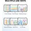 image:imageBAGSMART Clear Toiletry Bag TSA Approved Travel Toiletry Bag Carry On Travel Accessories Bag Airport Airline Quart Size Bags waterresistant Makeup Bag for WomenActive Black