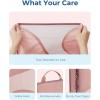 image:imageBAGSMART Compression Packing Cubes  6 Set Travel Packing Cubes for Suitcases Compression Suitcase Organizers with Shoe Bag04Brier Rose