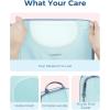 image:imageBAGSMART Compression Packing Cubes 6 Set Packing Cubes for Suitcases Lightweight Suitcases Organizers Bag Set amp Compression Travel Cubes Travel Essentials Packing Organizers06Sky Blue