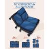image:imageBAGSMART Compression Packing Cubes 6 Set4 Set2 Set Travel Packing Cubes for Carry on Suitcases Compression Suitcase Organizers Bag Set amp Travel Cubes for Luggage Lightweight Packing Organizers07Classic Blue
