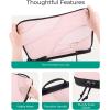 image:imageBAGSMART Compression Packing Cubes 6 Set4 Set2 Set Travel Packing Cubes for Carry on Suitcases Compression Suitcase Organizers Bag Set amp Travel Cubes for Luggage Lightweight Packing OrganizersPink Pearl