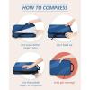 image:imageBAGSMART Compression Packing Cubes 6 Set4 Set2 Set Travel Packing Cubes for Carry on Suitcases Compression Suitcase Organizers Bag Set amp Travel Cubes for Luggage Lightweight Packing Organizers07Classic Blue