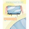image:imageBAGSMART Compression Packing Cubes 6 Set4 Set2 Set Travel Packing Cubes for Carry on Suitcases Compression Suitcase Organizers Bag Set amp Travel Cubes for Luggage Lightweight Packing Organizers04Sky Blue