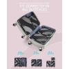 image:imageBAGSMART Compression Packing Cubes 6 Set4 Set2 Set Travel Packing Cubes for Carry on Suitcases Compression Suitcase Organizers Bag Set amp Travel Cubes for Luggage Lightweight Packing OrganizersBlack