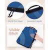 image:imageBAGSMART Compression Packing Cubes 6 Set4 Set2 Set Travel Packing Cubes for Carry on Suitcases Compression Suitcase Organizers Bag Set amp Travel Cubes for Luggage Lightweight Packing Organizers07Classic Blue
