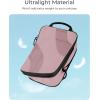 image:imageBAGSMART Compression Packing Cubes 6 Set4 Set2 Set Travel Packing Cubes for Carry on Suitcases Compression Suitcase Organizers Bag Set amp Travel Cubes for Luggage Lightweight Packing OrganizersMist Purple