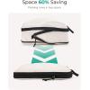 image:imageBAGSMART Compression Packing Cubes 6 Set4 Set2 Set Travel Packing Cubes for Carry on Suitcases Compression Suitcase Organizers Bag Set amp Travel Cubes for Luggage Lightweight Packing Organizers02White Opal