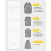 image:imageBAGSMART Compression Packing Cubes 6 Set4 Set2 Set Travel Packing Cubes for Carry on Suitcases Compression Suitcase Organizers Bag Set amp Travel Cubes for Luggage Lightweight Packing Organizers05Grey