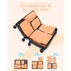 image:imageBAGSMART Compression Packing Cubes 6 Set4 Set2 Set Travel Packing Cubes for Carry on Suitcases Compression Suitcase Organizers Bag Set amp Travel Cubes for Luggage Lightweight Packing OrganizersSunset Orange