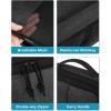 image:imageBAGSMART Compression Packing Cubes Durable Travel Packing Cubes for CarryOn Suitcase Lightweight Compressible Luggage Organizer Cruise Ship Travel Essentials 6Pack 1L3M1SShoe Bag BlackBlack
